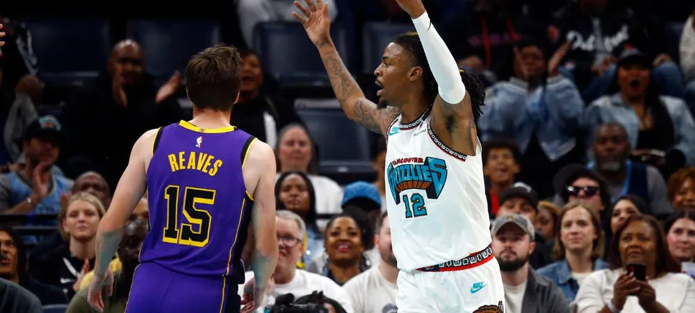Ja Morant tem lesão detectada, e Grizzlies joga culpa no Lakers