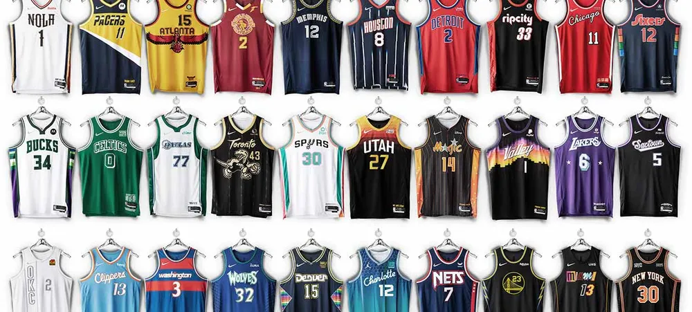 NBA lança as camisas City Edition para a temporada 2021-22