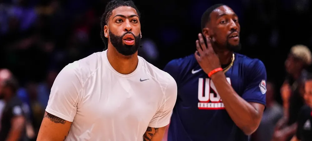 Estados Unidos x Sérvia: Anthony Davis é dúvida para estreia na Olimpíada de Paris