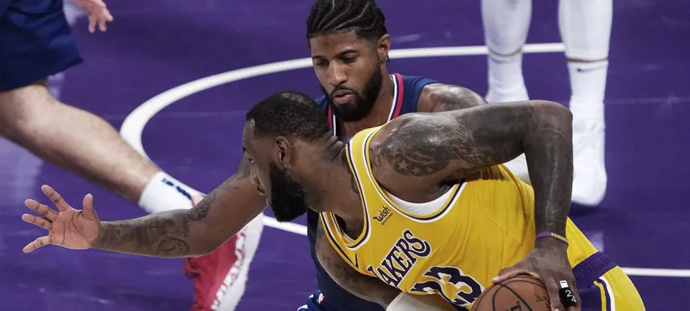 Lakers vai mal e Clippers é o campeão da Noite de Abertura da NBA