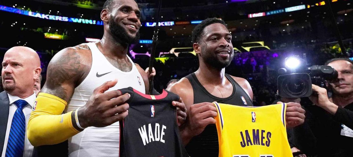NBA: Dwyane Wade explica como a lesão de LeBron James foi boa para o Lakers
