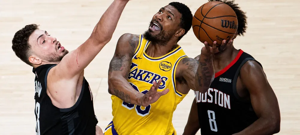 Lakers vence na prorrogação e abre 3 a 0 em cima do Rockets