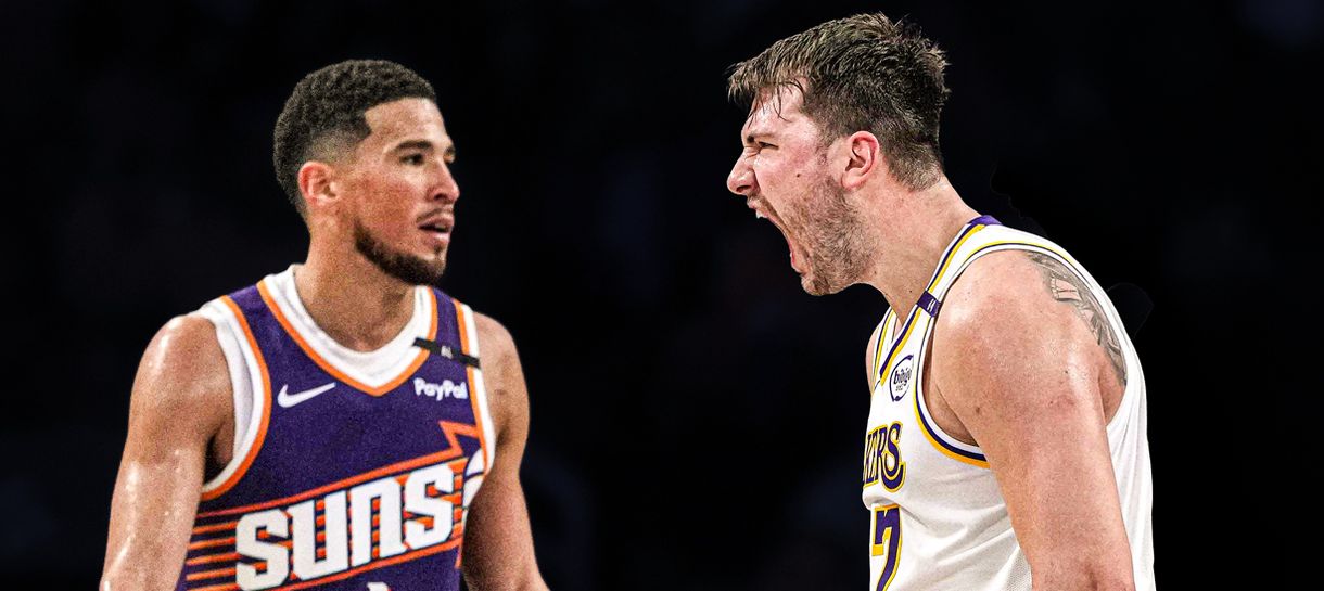 Lakers x Suns: Luka Doncic estreia hoje contra desafeto pessoal
