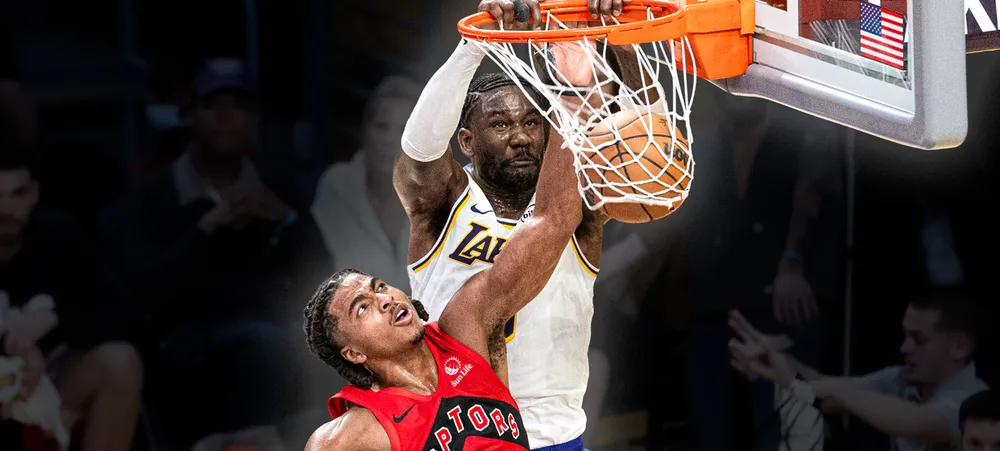 A atuação perfeita de Deandre Ayton em vitória do Lakers