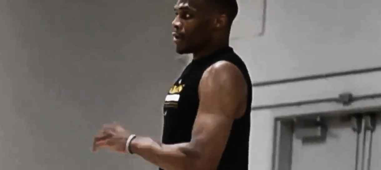 NBA: Vídeo mostra Russell Westbrook já treinando para jogar com o Lakers
