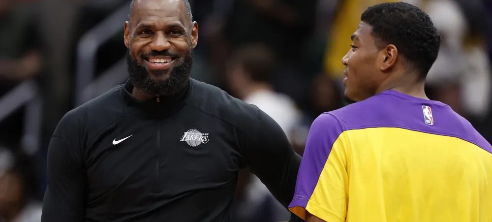 Lakers revela situação de lesões de LeBron James e Rui Hachimura