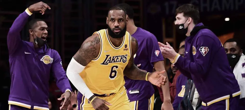 NBA: Lakers vai pra jogo com elenco muito reduzido contra o Mavs