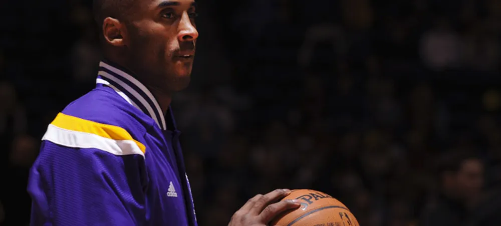 Kobe posta video quando soube de sua contusão