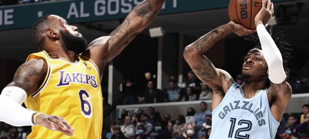 NBA: Lakers tem atuação brilhante de LeBron, mas Ja Morant garante vitória do Grizzlies