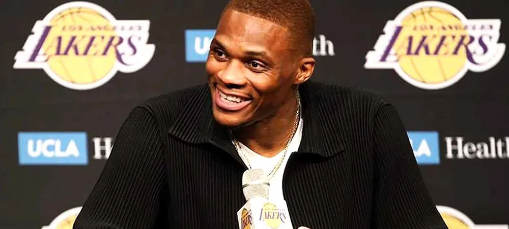 NBA: Russell Westbrook realiza seu primeiro sonho como jogador do Lakers