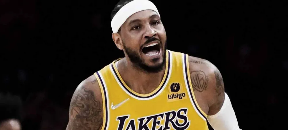 NBA: Carmelo confrontou jogador do Pistons durante a briga envolvendo LeBron James