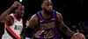 Em noite histórica de LeBron James, Lakers bate Portland Trail Blazers