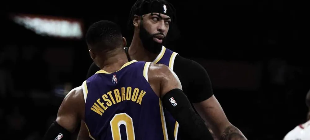 NBA: Davis conta o que o elenco do Lakers propôs para melhora de Westbrook