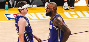 Austin Reaves revela como reagiu à saída de Lebron do Lakers
