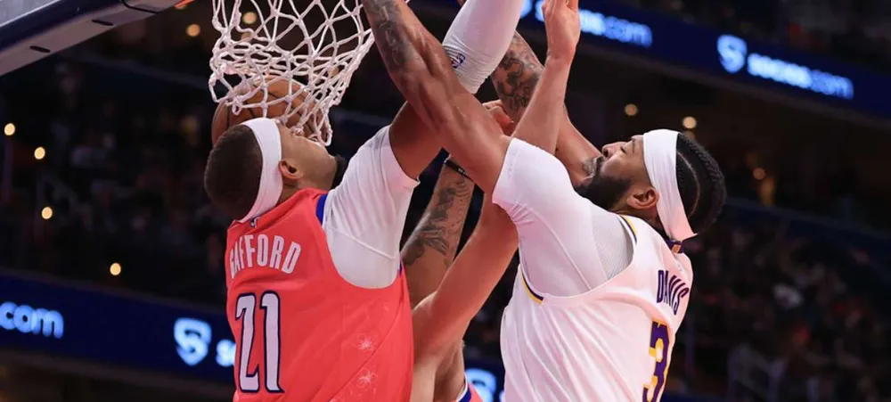 NBA: Lakers vence Wizards com atuação de 55 pontos de Anthony Davis