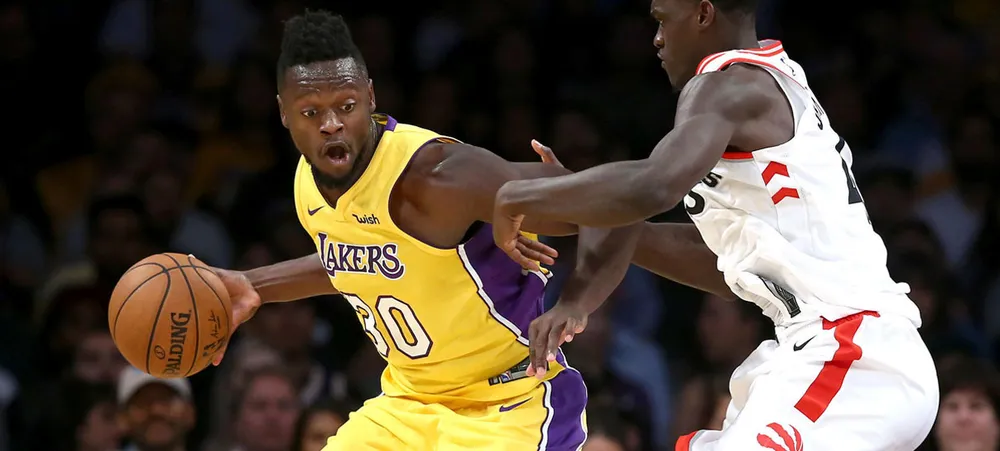 Lakers vacila no segundo tempo e é derrotado pelo Raptors em Los Angeles