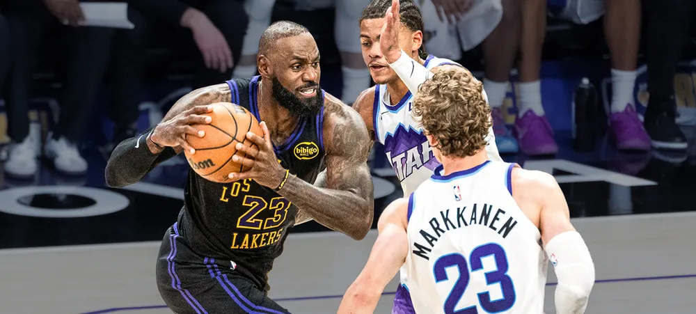 Luka Doncic avalia a estreia de LeBron James pelo Lakers