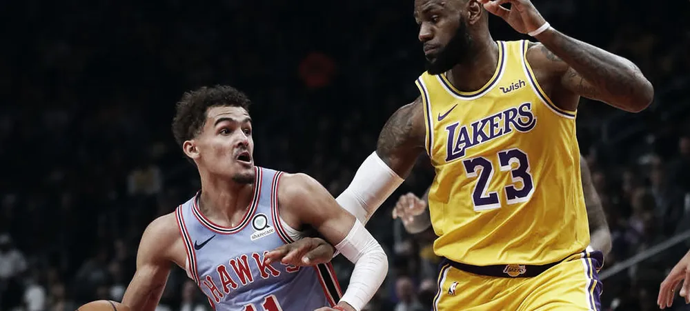 Trae Young faz história e iguala marca de LeBron James na NBA