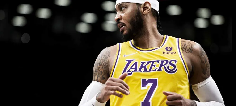 NBA: Carmelo Anthony é o novo lesionado no Lakers