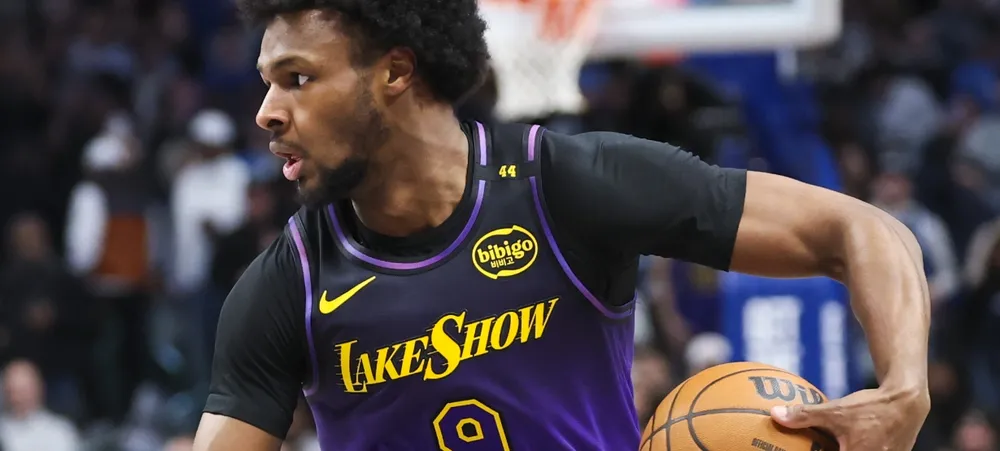 Lakers atualiza relatório de lesões com más notícias em relação a Bronny James