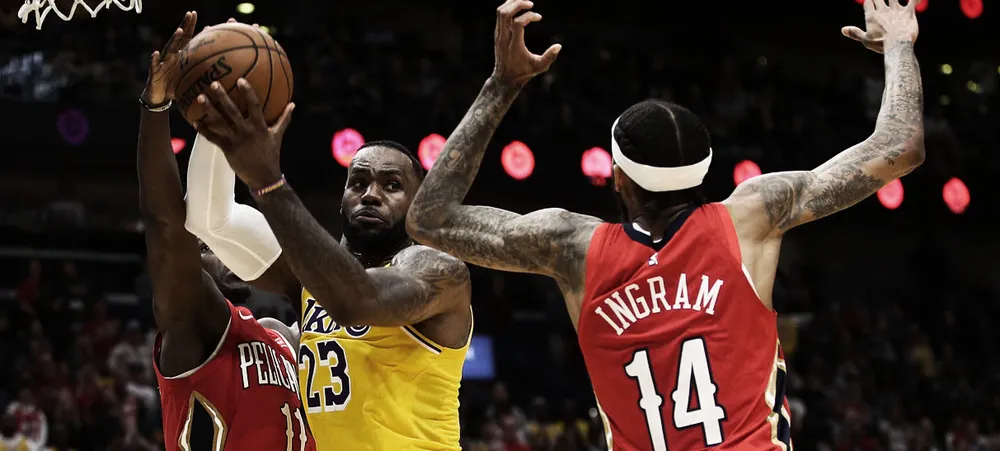 Pra manter a invencibilidade Lakers recebe o Pelicans