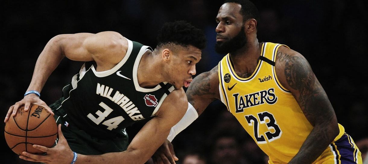 O exato momento que LeBron James soube que Giannis Antetokounpo havia vencido o MVP da NBA