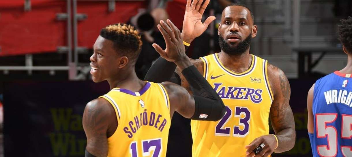 NBA: LeBron James reage a chegada de Dennis Schroder ao Lakers