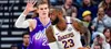 LeBron James é decisivo, e Lakers vence Jazz no sufoco