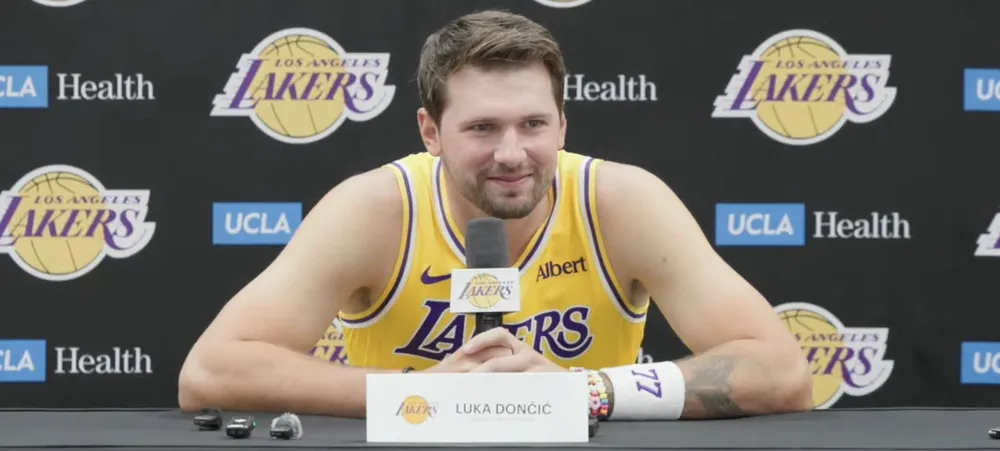 Doncic não se assustou ao herdar o papel de LeBron