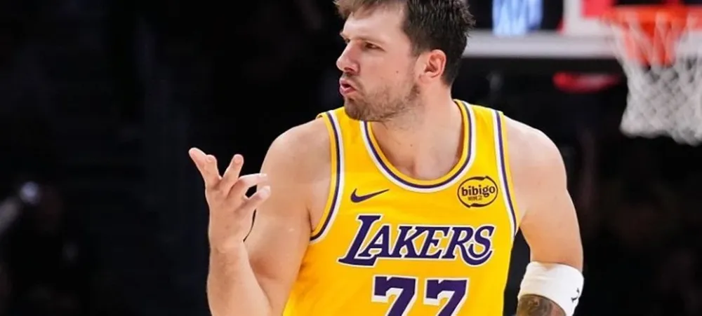 Luka Doncic se empolga após atuação de 60 pontos