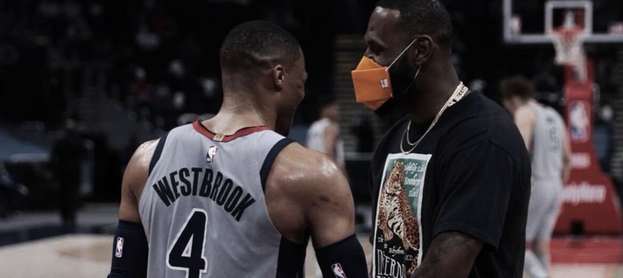 NBA: LeBron James manda mensagem para haters sobre seu legado e de Russell Westbrook