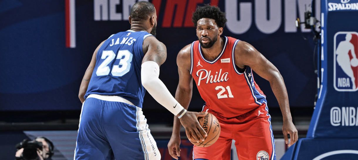 NBA: Joel Embiid passa a frente de LeBron James pelo prêmio MVP