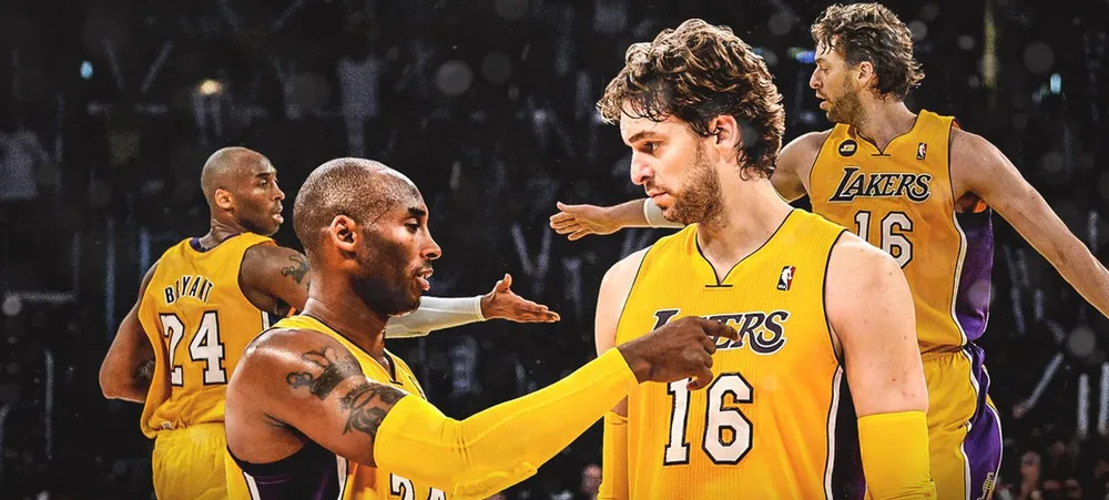 NBA: Nenhuma homenagem a Kobe Bryant será igual a de Pau Gasol