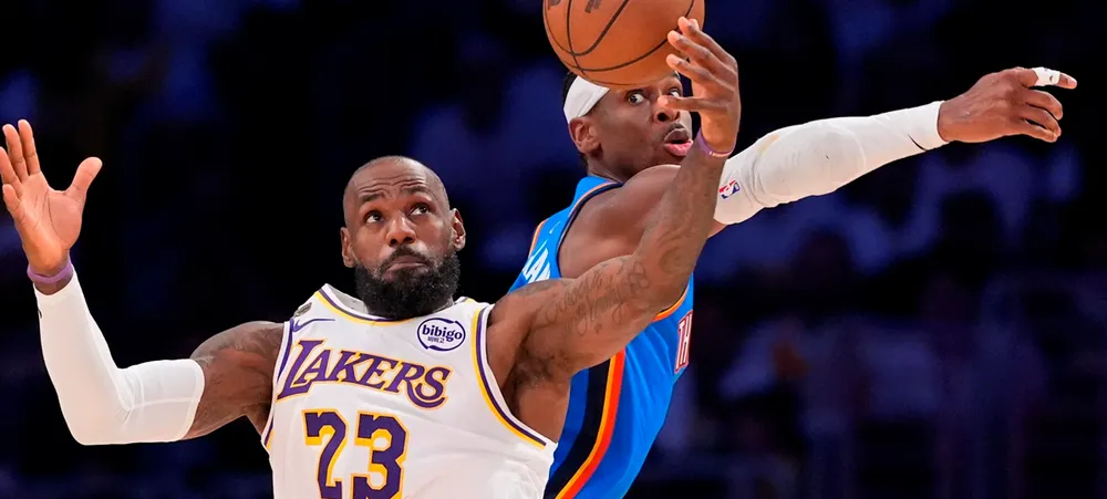 3 pontos que explicam o massacre do Thunder sobre o Lakers no Jogo 3