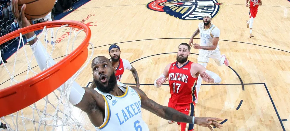 Lakers x Pelicans: onde assistir o jogo da NBA ao vivo