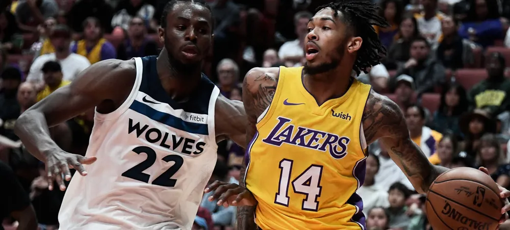 Sem Lonzo, Lakers recebe o Wolves em partida especial de Natal
