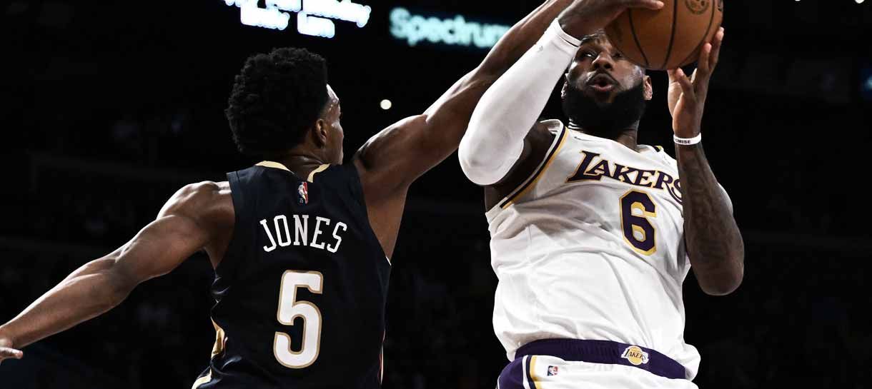 NBA: Lakers e Pelicans fazem hoje jogo crucial para vaga no play-in