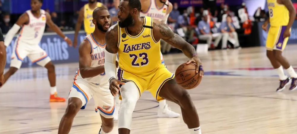 Lakers joga mal e perde para o Thunder