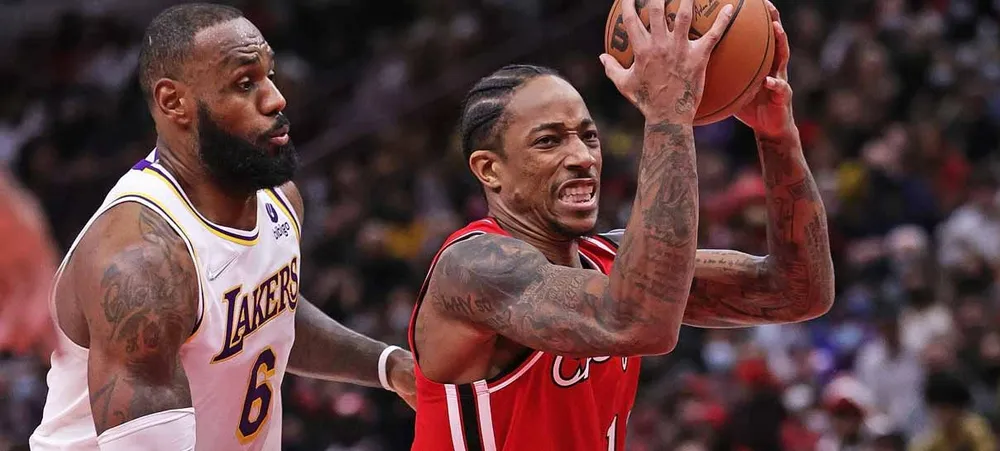 NBA: DeMar DeRozan não poupa palavras ao falar sobre LeBron James