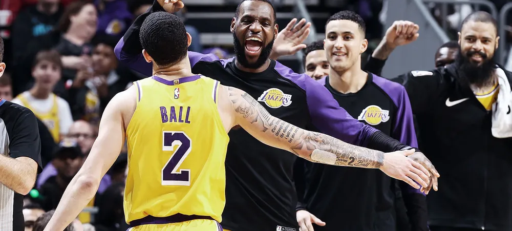 NBA: LeBron James manda mensagem para Lonzo Ball após revelação do armador