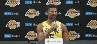 Grimes tirou um peso das costas ao assinar com o Lakers