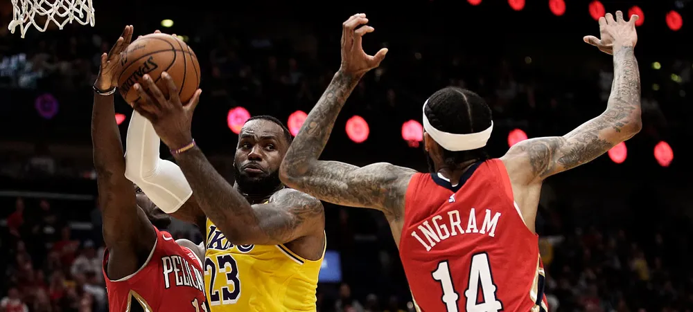 Lakers recebe Pelicans em reencontro de jovens com a torcida