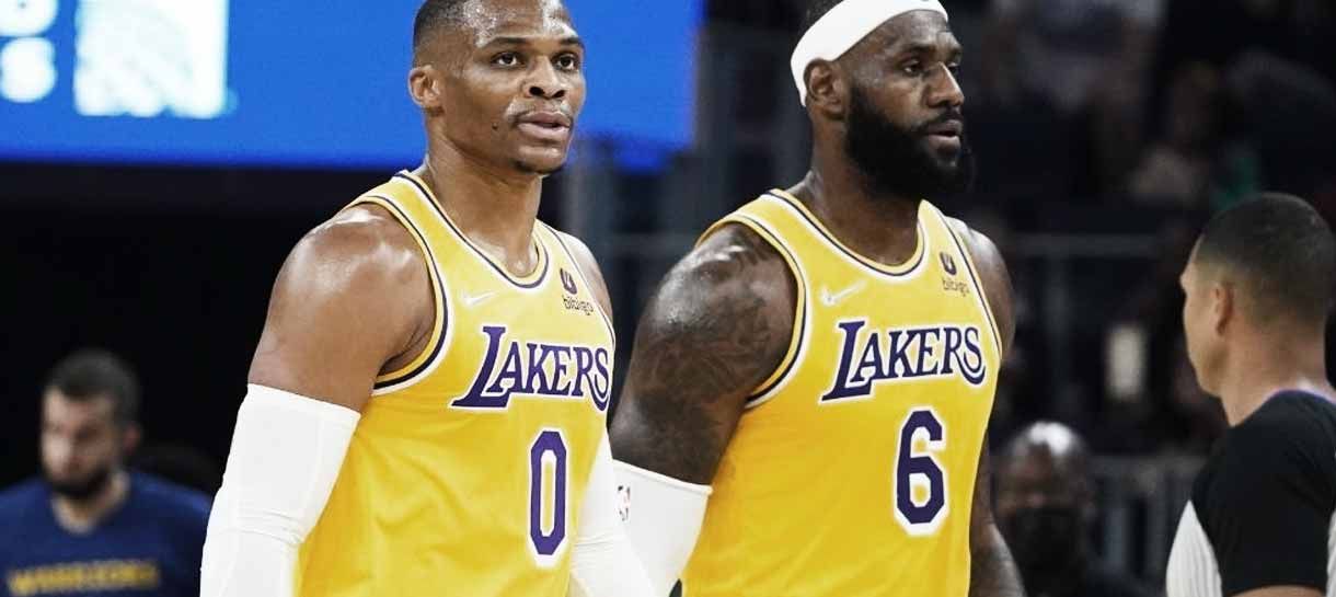 NBA: LeBron e Westbrook avaliam primeiro jogo juntos no Lakers