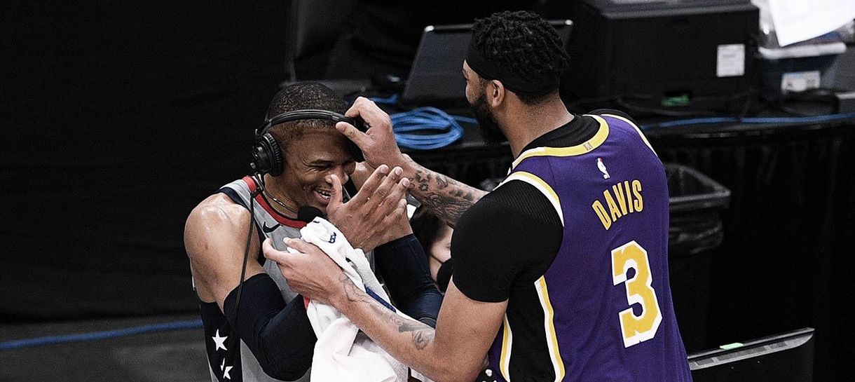 NBA: Anthony Davis mostra o respeito que todos deveríamos ter por Russell Westbrook