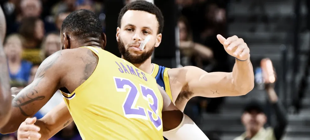Stephen Curry responde comentários de LeBron James antes de jogo decisivo entre Lakers e Warriors