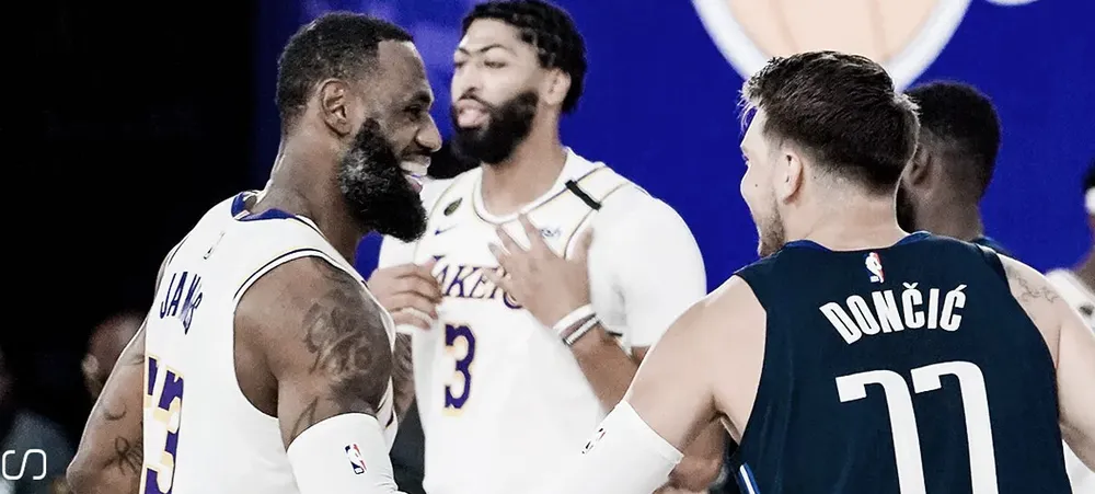 NBA: LeBron James vibra com jogada insana de Luka Doncic