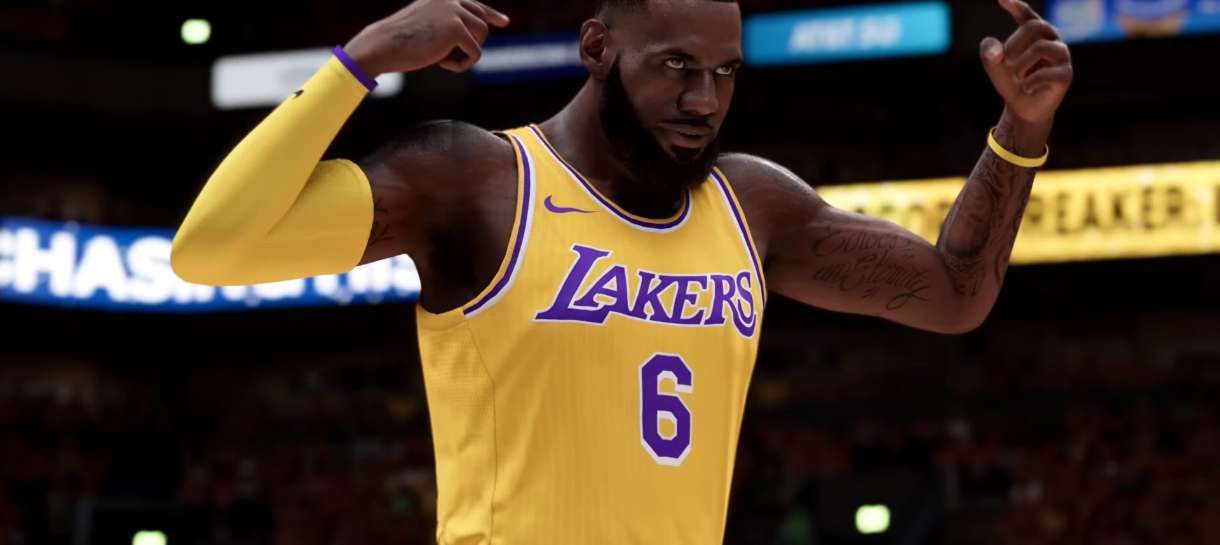 NBA 2K23: Confira a classificação dos jogadores do Lakers
