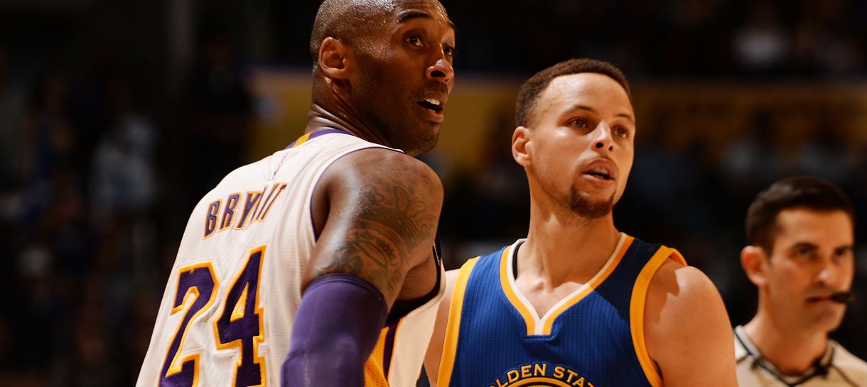 NBA: Stephen Curry bate recorde de Kobe Bryant