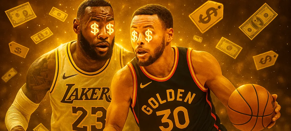 NBA de luxo: duelo entre Lakers e Warriors tem entrada a preço de ouro