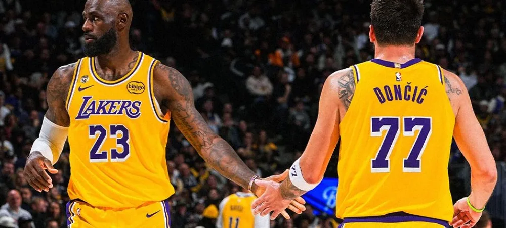 Luka Doncic quebra o silêncio sobre saída de LeBron James do Lakers